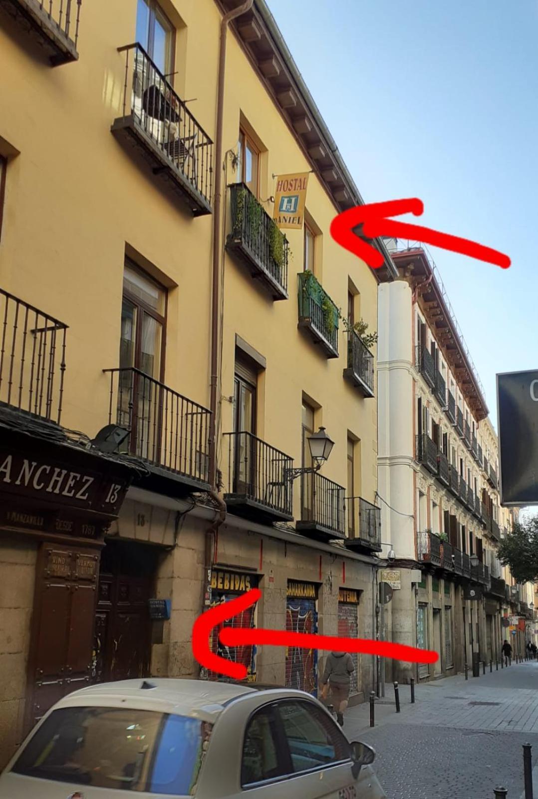 Hostal Daniel Madrid Eksteriør bilde